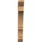 Ekena Millwork Balboa Slat Smooth Bracket, Western Red Cedar, 5 1/2"W x 34"D x 46"H BKT06X34X46BOA06SWR - alternate 4